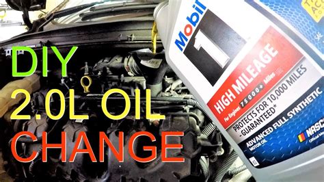 How To Change Oil Ford Escape 20l Full Walkthrough Youtube