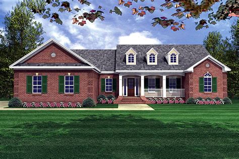 Country Style House Plan 4 Beds 25 Baths 2000 Sqft Plan 21 145