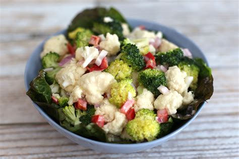Cauliflower And Broccoli Salad Recipe With Mayonnaise