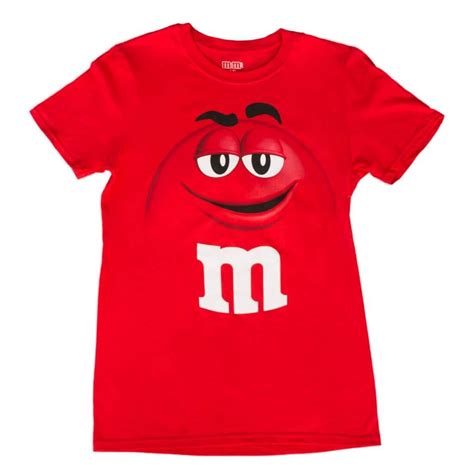 Mandms Candy Silly Character Face Adult T Shirt Shirts T Shirt Tv Store