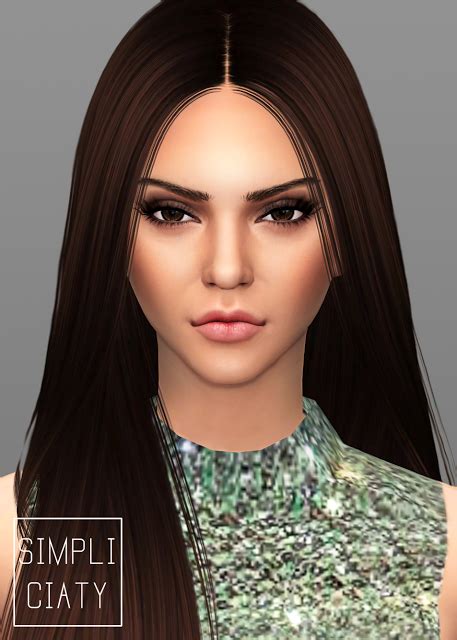 Sims 4 Ccs The Best Female Models By Simpliciaty Female Models