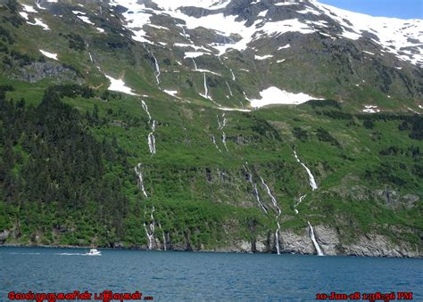 Alaska Glacier Waterfalls Exploring My Life
