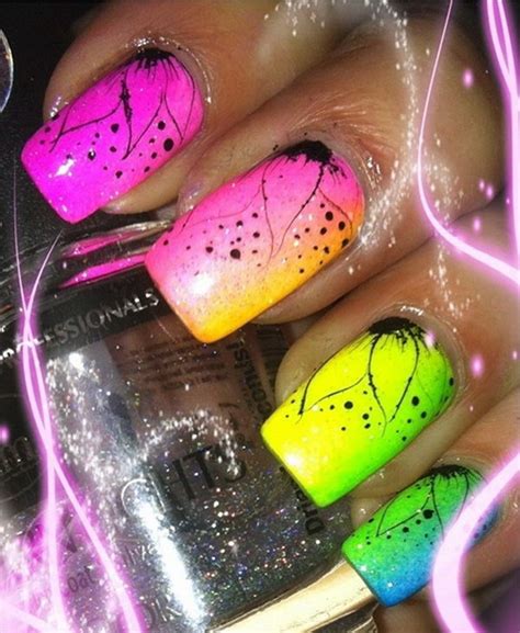 Pretty Neon Nail Art Designs For Your Inspiration Noted List