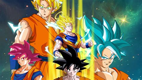 All Goku Forms Wallpapers Top Free All Goku Forms Backgrounds