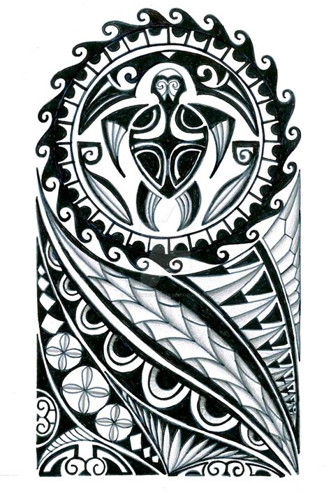 Aztec Tribal Tattoo Designs Clipart Best