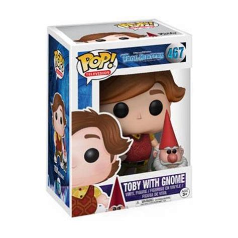 Funko Pop Television Dreamworks Trollhunters Toby With Gnome 467 Games Crazy Deals