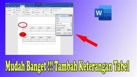 Cara Menghilangkan Garis Tabel Di Word