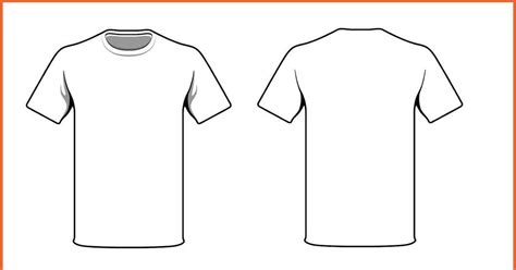T Shirt Template Illustrator Free Download Nismainfo
