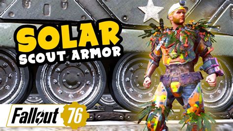 Solar Scout Armor Review Fallout 76 Youtube