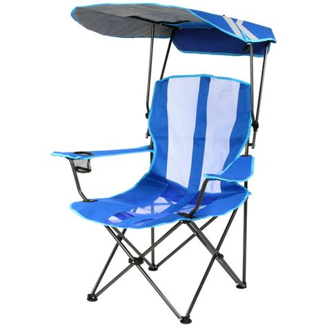 Kelsyus Original Canopy Camping Folding Chair Royal Blue Walmart