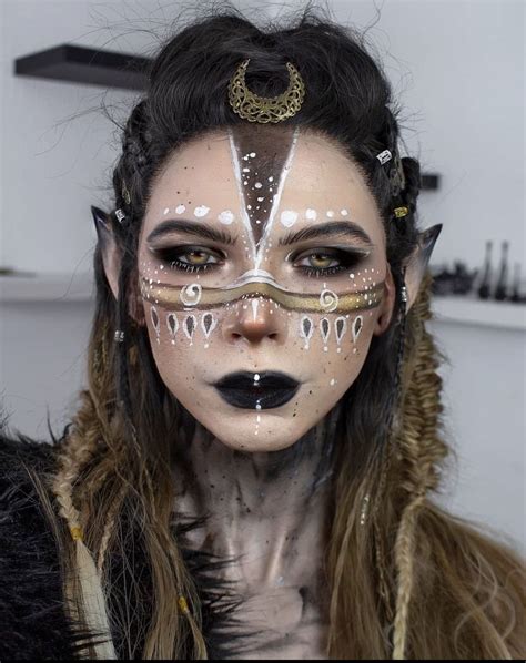 Pin By Edhel Sfx On Молот Тора Warrior Makeup Fantasy Makeup Viking