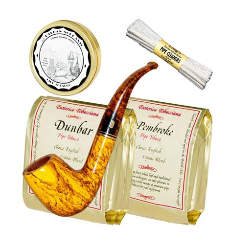 Chacom Atlas Pipe Package With Pembroke Dunbar And Balkan Sobranie