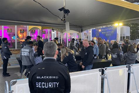 How Much Security Do You Need For An Event Blackbird Security