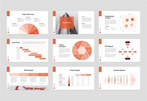 Project Management Powerpoint Presentation Template Graphue