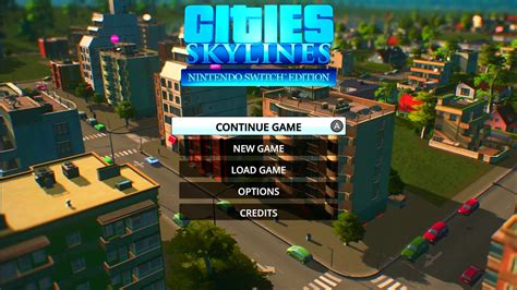 Cities Skylines Nintendo Switch Edition Title Screen Switch Youtube