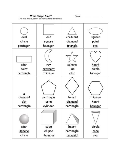 Here you will find our selection of free shape worksheets to help you child to name and learn some of the properties of the 3d shapes they. Shapes and Number Worksheets for Kids | Activity Shelter