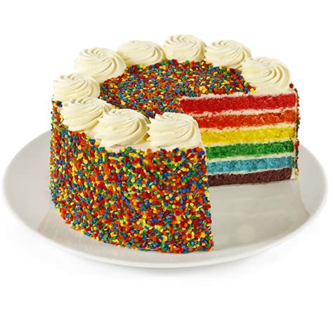 Rainbow Cake Cheesecake Shop Birthday Cheesecake