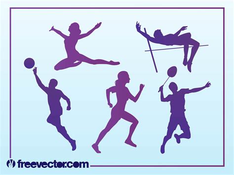 Free Sport Silhouettes Vector Art And Graphics