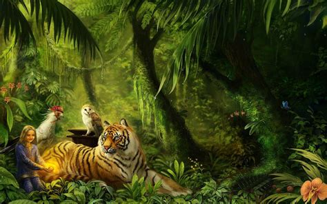 47 Jungle Animal Wallpaper