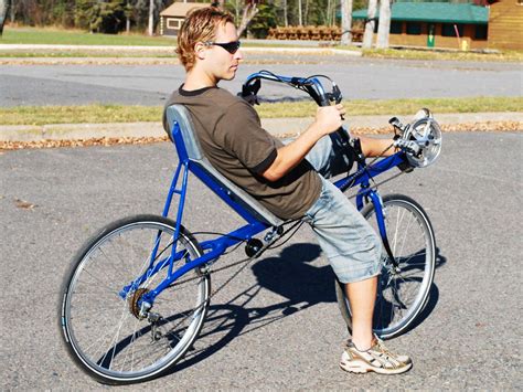 Recumbent bikes also offer superior aerodynamics compared to upright bikes. HighRoller Recumbent Bike DIY Plan | AtomicZombie DIY ...