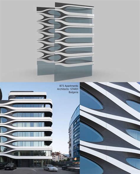 Видео B73 Apartments Starh Architecture Facade Параметрическая