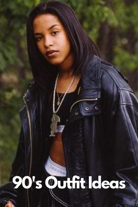 The Best 90s Outfit Ideas Guide Ever Aaliyah Style Aaliyah Outfits 90s Outfits Party