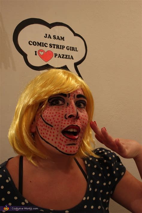 Comic Strip Girl Halloween Costume Diy Costumes Under 25 Photo 55