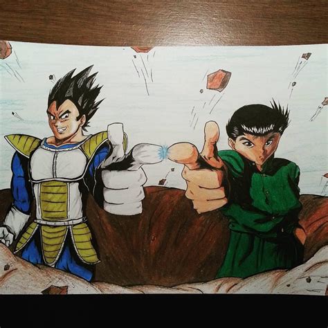 Articles, insights and ideas go here. OC Fanart Dragon Ball and Yu Yu Hakusho crossover : anime