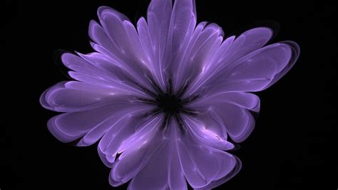 Premium Photo Purple Flower Artwork