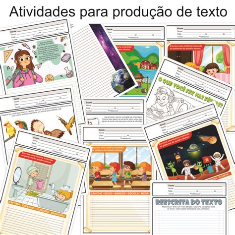 atividades de produção de texto Professora Vilma Ribeiro Hotmart