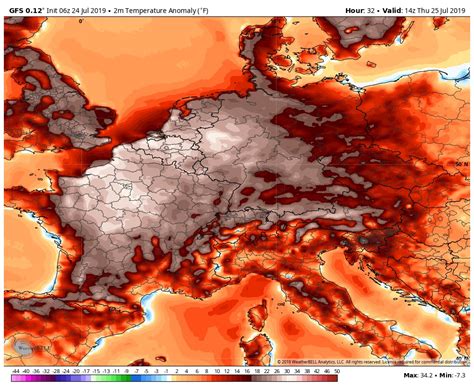 Europe Heat Wave Historic Event Underway As All Time Heat Records Are