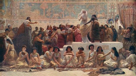The Babylonian Marriage Market By Edwin Longsden Long