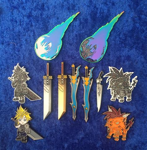 My Final Fantasy Pin Collection Rfinalfantasy7