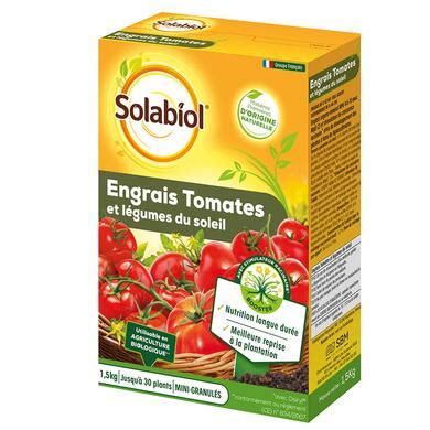 Engrais tomates et légumes du soleil UAB kg OOGarden