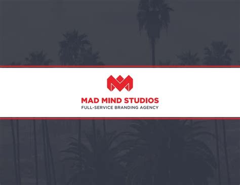 Los Angeles Branding Company Mad Mind Studios Ppt