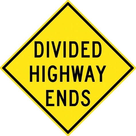 Nmc Divided Highway Ends 30 Wide X 30 High Aluminum Traffic