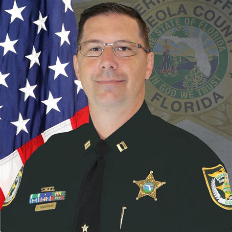 Captain Fred Hinderman Osceola County Sheriffs Office Sheriff Marco Lopez