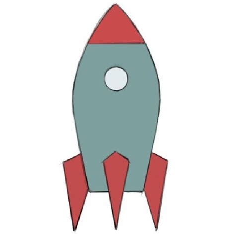 How To Draw A Spaceship Easy Drawing Tutorial For Kids