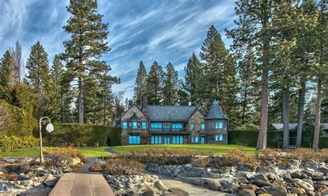 The Dreamy Castle On Lake Tahoe Costs 26 Million