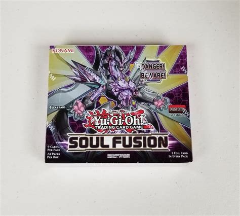 Yu Gi Oh Sealed Booster Packs 2018 Yu Gi Oh Soul Fusion Booster Box