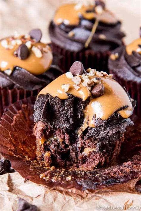 Caramel turtle sugar brookies picky palate. Chocolate Caramel Turtle Cupcakes have creamy caramel, chocolate chips and pecans on the inside ...