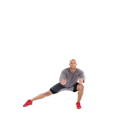 Sliding Lateral Lunge Exercise Video Guide Muscle And Fitness