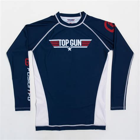 Fusion Fg Top Gun Classic Rashguard Navy The Jiu Jitsu Shop