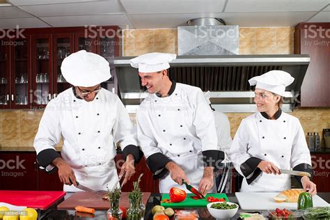 Professional Chefs Cooking Stock Photo - Download Image Now - iStock