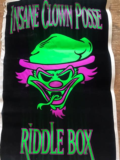 Icp Blacklight Poster