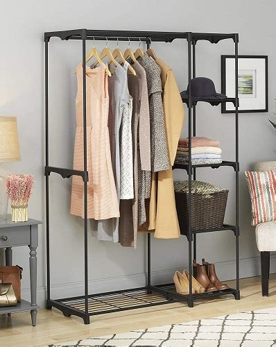 A few of you suggested getting a closet doubler, so she could reach her closet bar and hang up her own clothes. Deluxe Double Rod Closet Organizer by Whitmor $44.35 at ...