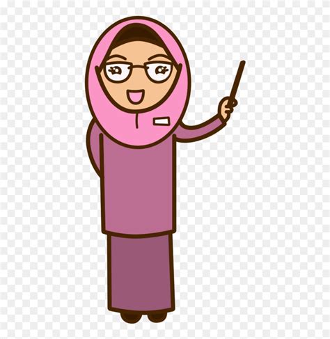 Download Muslim Teacher Cartoon Islam Clip Art Cartoon Muslimah