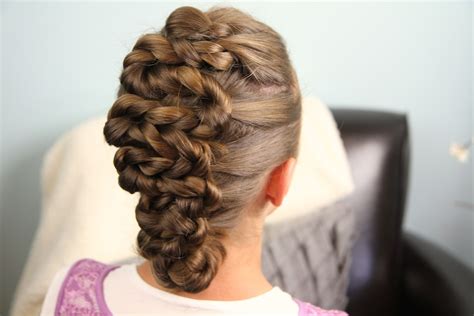Submitted 2 years ago * by shurikensky. Twisted Zig-Zag Hairdo | Updo Hairstyles | Cute Girls ...