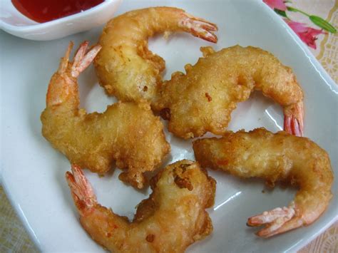 Sumptuous Flavours: Deep-fried Prawns