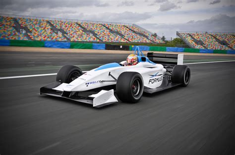 Fastest Electric Race Car The Formulec Ef01 Sets World Record Hd Video